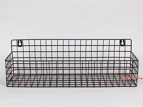 アイアンバスケット（Lサイズ） - アメリカン＆カントリー雑貨