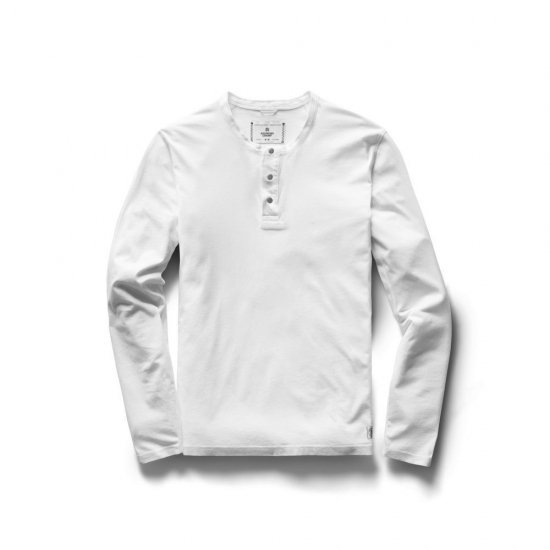 reigning champ white t shirt