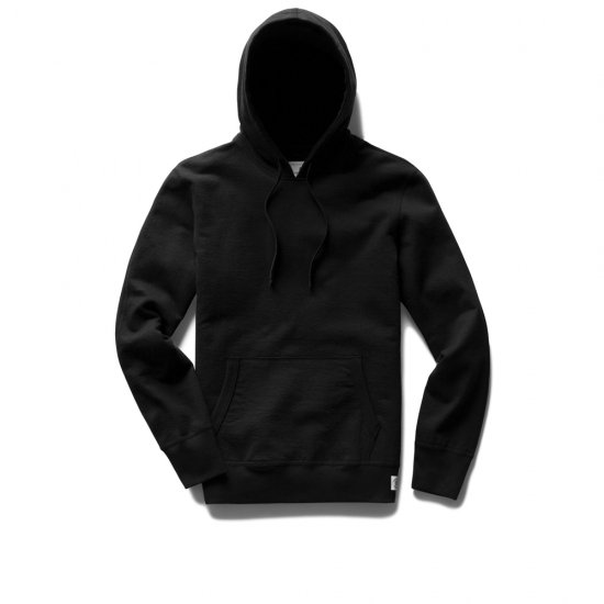 heavyweight black hoodie