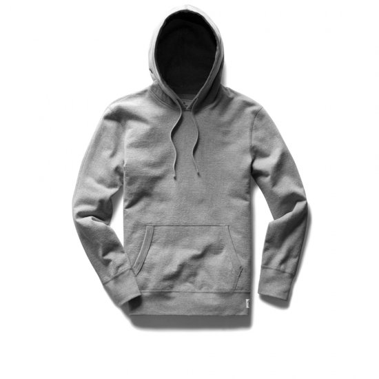 heavyweight grey hoodie