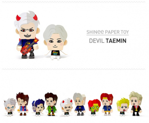 Shinee シャイニー Smtown Paper Toy Shinee The Horror Show メンバー別 イイコレ 韓国仕入 輸入代行専門