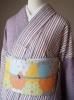 遠州木綿 片身がわり あずきピンク