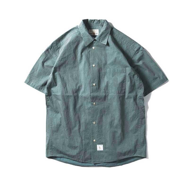 BRIAM MEANS Co. C/N Herringbone Shirts SS