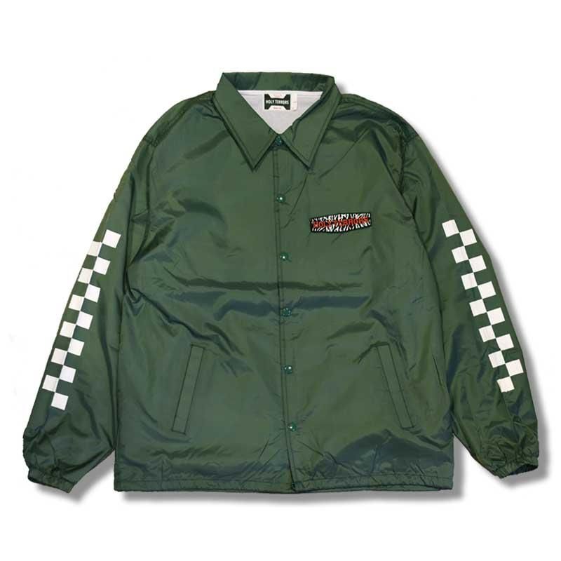 HOLY TERRORS Poligonal Logo Coach Jacket