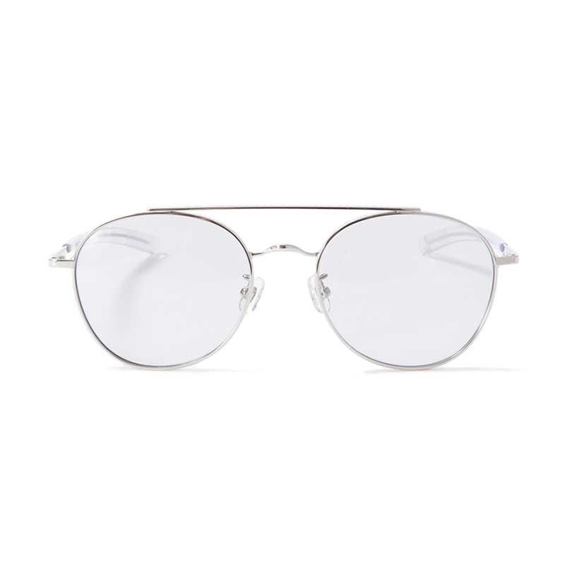 EVILACT EYEWEAR “VINCENT” / silver frame×dimming grass (調光グレー)