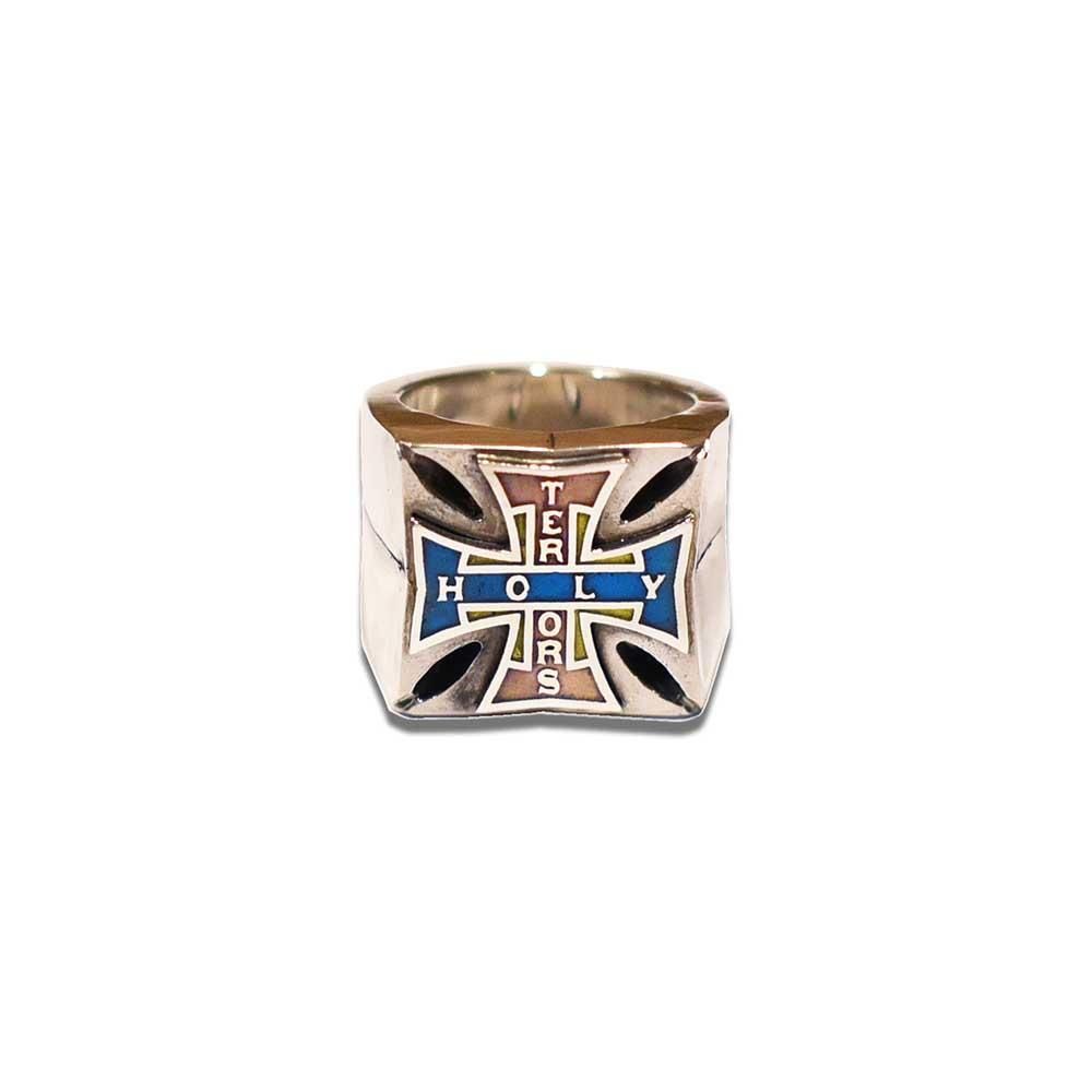 HOLY TERRORS HT Cross Ring