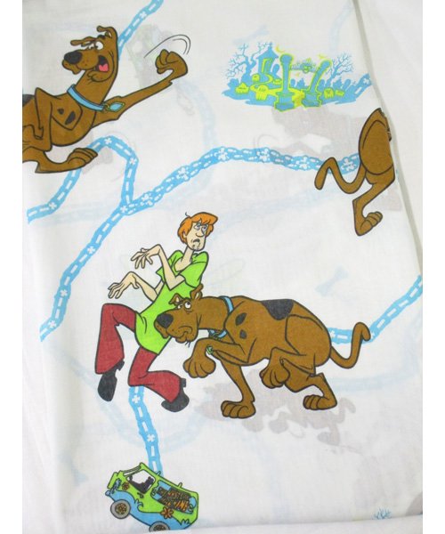 スクービードゥー 犬 クルッパー ベッドシーツ 90年代アメリカ製キャラクター 古着屋chum