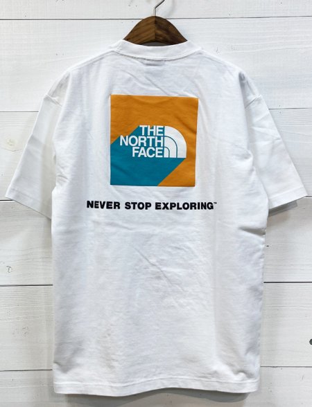 the north face logo tee