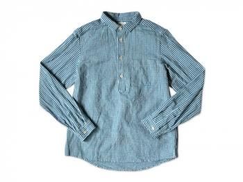 maillot sunset gingham P/O shirts SAX x BLUE