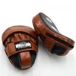 PRO HERITAGE BROWN LEATHER パンチング ミット パンチングミット - 格闘技用品・ボクシング用品・空手用品の