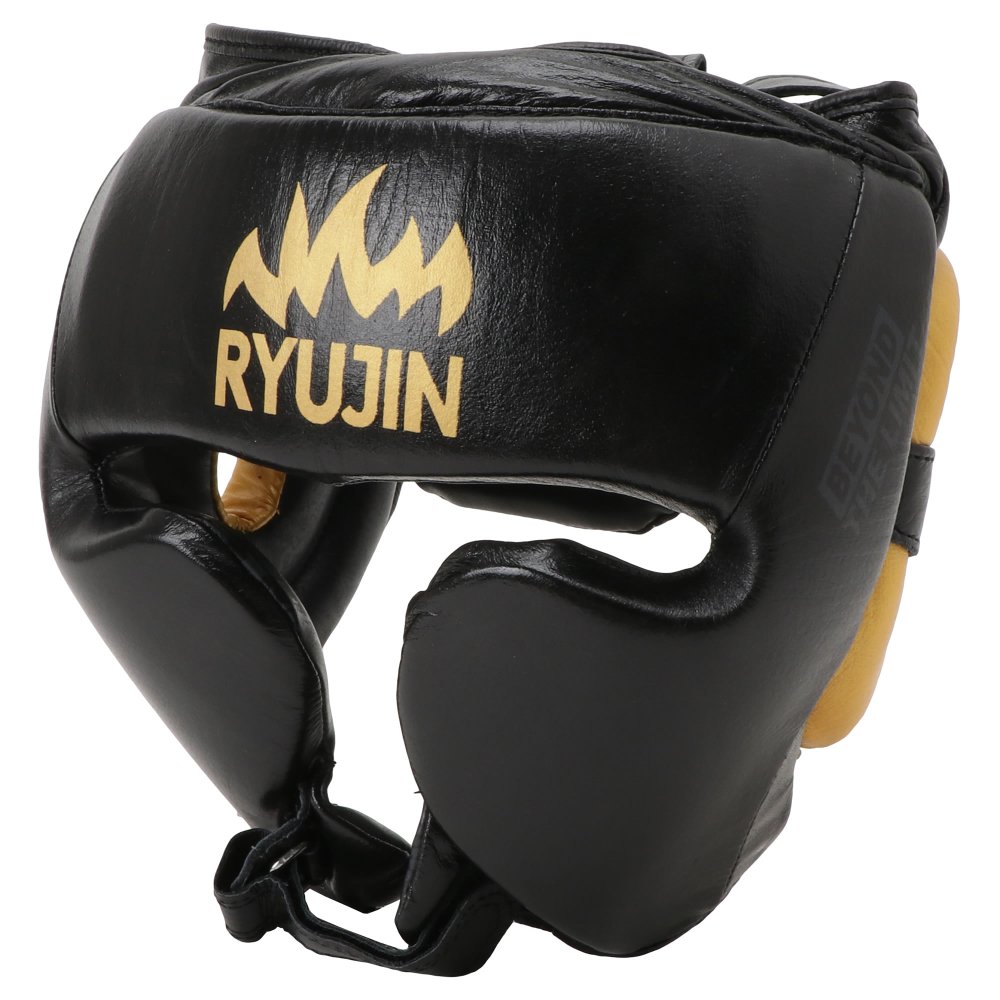 RYUJIN 本革 ニュー PRO スパーリングヘッドギア（マジックテープ式） - 格闘技用品・ボクシング用品・空手用品の格闘技ショップ |  ワールドチャンプ