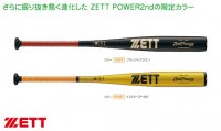 ZETT 公認硬式金属バット（カラー【1937】ブラック×ブラウン）