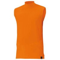ZETT ゼット　ハイネックノースリーブ 　ライトフィットアンダーシャツ（カラー【5600】オレンジ）