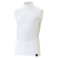 ZETT ゼット　タートルノースリーブ 　ライトフィットアンダーシャツ（カラー【1100】ホワイト）