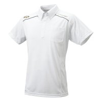 SSK Proedgeボタンダウンポロシャツ（カラー【10】ホワイト）