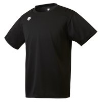 DESCENTE デサント　ワンポイントハーフスリーブシャツ （カラー【BLK】ブラック）