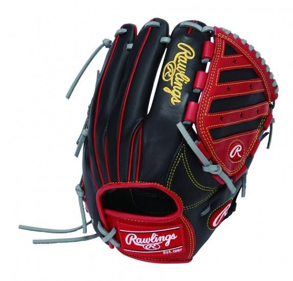 ローリングス Rawlings ソフトボール用グラブ ピッチャー用 カラー B Rd ブラック レッド スポーツ用品の総合通販 オーゾネ