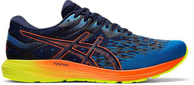 ASICS アシックス　ランニングシューズ DynaFlyte 4（カラー【400】PEACOAT/FLASH CORAL） -  スポーツ用品の総合通販　オーゾネ