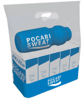 POCARISWEAT ポカリスエット　パウダー（1L用×5袋）＆スクイズボトル1本セット（10セット毎に別途送料500円）
