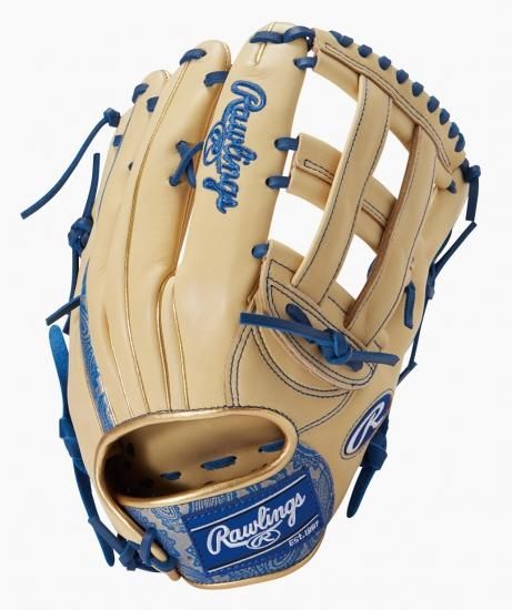 Rawlings ローリングス Hoh ペイズリー 軟式グラブ 外野手用 カラー Cam Ry キャメル ロイヤル スポーツ用品の総合通販 オーゾネ