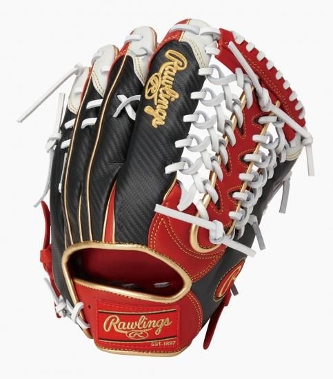 Rawlings ローリングス　ハイパーシェル　軟式グラブ（外野手用）（カラー【SC】スカーレット） - スポーツ用品の総合通販　オーゾネ