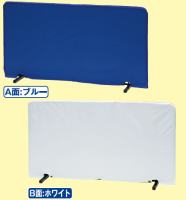 卓球仕切フェンスセット　140cm（フレーム＋カバー）（カラー【BLU×WH】ブルー×ホワイト）