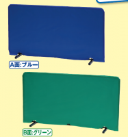 卓球仕切フェンスセット　140cm（カバーのみ）（カラー【BLU×GRN】ブルー×グリーン）