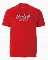 Rawlings ローリングス　プロフェッショナルTシャツ （カラー【RD】  レッド）