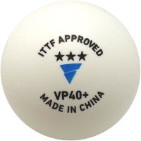 VICTAS ヴィクタス VP40+3スターボール3個入り（カラー【W】ホワイト）