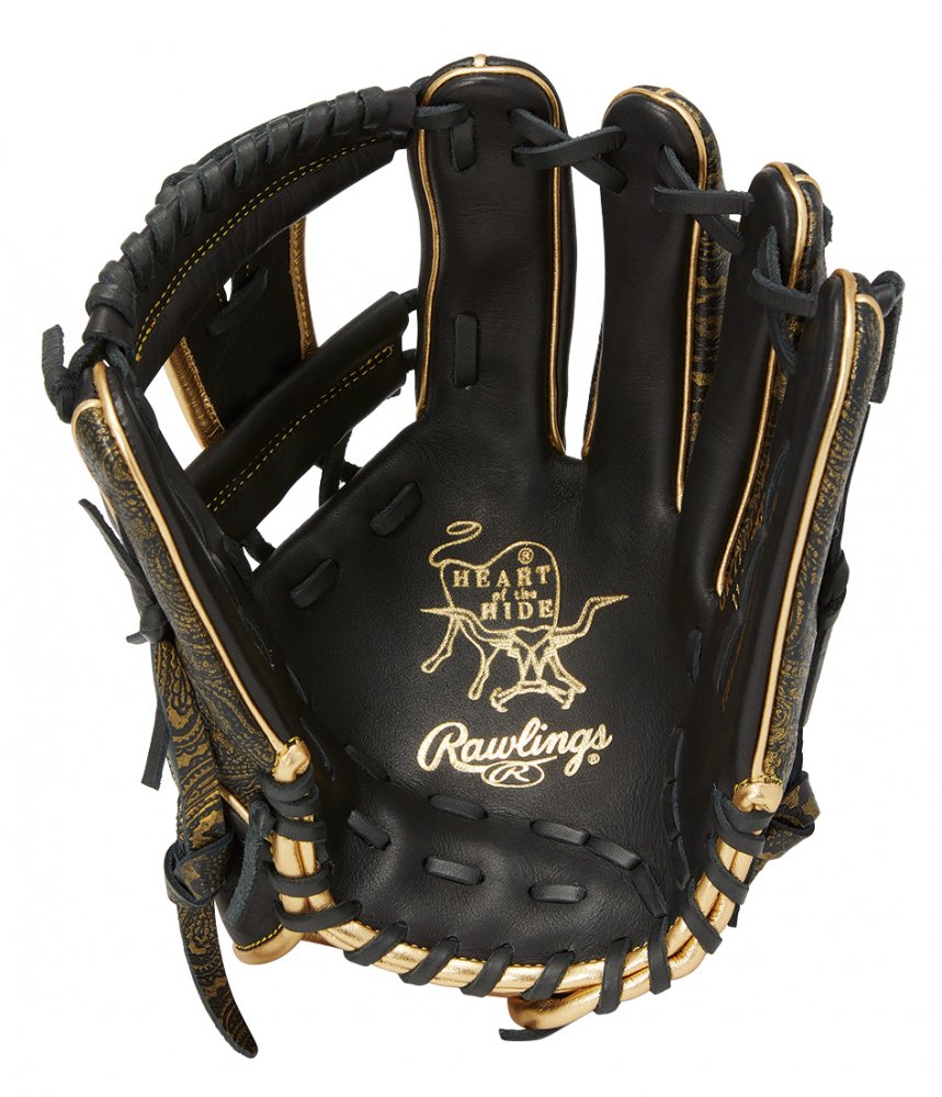 Rawlings ローリングス　HOH PAISLEYシリーズ 軟式グラブ（内野手用）（カラー【B/B】ブラック/ブラック） -  スポーツ用品の総合通販　オーゾネ