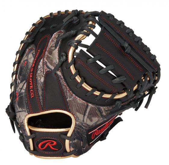 Rawlings ローリングス　HOH MULTI MATERIAL SHELLシリーズ  軟式グラブ（キャッチャー用）（カラー【B/SC】ブラック/スカーレット） - スポーツ用品の総合通販　オーゾネ