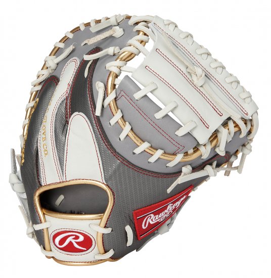 Rawlings ローリングス　HOH MULTI MATERIAL SHELLシリーズ  軟式グラブ（キャッチャー用）（カラー【GRY/W】グレー/ホワイト） - スポーツ用品の総合通販　オーゾネ