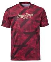 <img class='new_mark_img1' src='https://img.shop-pro.jp/img/new/icons15.gif' style='border:none;display:inline;margin:0px;padding:0px;width:auto;' />Rawlings ローリングス　コンバット06 Tシャツ（カラー【RD】レッド）