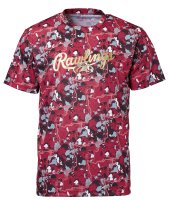 <img class='new_mark_img1' src='https://img.shop-pro.jp/img/new/icons15.gif' style='border:none;display:inline;margin:0px;padding:0px;width:auto;' />Rawlings ローリングス　クラッシュ ザ ストーン Tシャツ（カラー【RD】レッド）