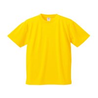 ユナイテッドアスレ 4.1オンスドライアスレチックTシャツ〈アダルト〉 (カラー【190】カナリアイエロー) 9枚以下のご注文は別途￥550(税込)の送料をご請求させて頂きます