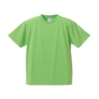 ユナイテッドアスレ 4.1オンスドライアスレチックTシャツ (120~160cm)(カラー【025】ブライトグリーン) 9枚以下のご注文は別途￥550(税込)の送料をご請求させて頂きます