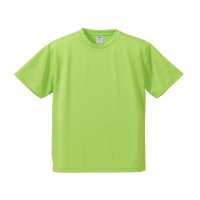 ユナイテッドアスレ 4.1オンスドライアスレチックTシャツ (120~160cm)(カラー【036】ライムグリーン) 9枚以下のご注文は別途￥550(税込)の送料をご請求させて頂きます