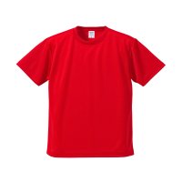 ユナイテッドアスレ 4.1オンスドライアスレチックTシャツ (120~160cm)(カラー【069】レッド) 9枚以下のご注文は別途￥550(税込)の送料をご請求させて頂きます