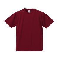 ユナイテッドアスレ 4.1オンスドライアスレチックTシャツ (120~160cm)(カラー【072】バーガンディ) 9枚以下のご注文は別途￥550(税込)の送料をご請求させて頂きます
