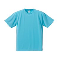 ユナイテッドアスレ 4.1オンスドライアスレチックTシャツ (120~160cm)(カラー【083】アクアブルー) 9枚以下のご注文は別途￥550(税込)の送料をご請求させて頂きます