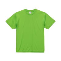 ユナイテッドアスレ 4.1オンスドライアスレチックTシャツ (120~160cm)(カラー【112】蛍光グリーン) 9枚以下のご注文は別途￥550(税込)の送料をご請求させて頂きます
