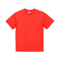 ユナイテッドアスレ 4.1オンスドライアスレチックTシャツ (120~160cm)(カラー【113】蛍光オレンジ) 9枚以下のご注文は別途￥550(税込)の送料をご請求させて頂きます