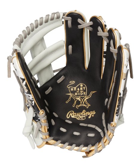 Rawlings ローリングス　HOH CRUSH THE STONE 軟式グラブ（内野手用）（カラー【B/W】ブラック/ホワイト） -  スポーツ用品の総合通販　オーゾネ