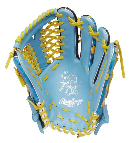 Rawlings ローリングス　HOH CRUSH THE STONE 軟式グラブ（外野手用）（カラー【SX/N】サックス/ネイビー） -  スポーツ用品の総合通販　オーゾネ