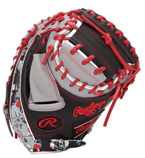 Rawlings ローリングス　HOH CRUSH THE STONE 軟式キャッチャーミット（カラー【GRY/B】グレー/ブラック） -  スポーツ用品の総合通販　オーゾネ