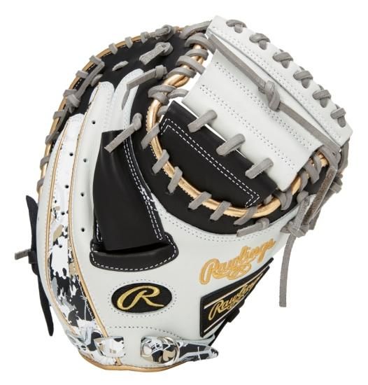 Rawlings ローリングス　HOH CRUSH THE STONE 軟式キャッチャーミット（カラー【B/W】ブラック/ホワイト） -  スポーツ用品の総合通販　オーゾネ