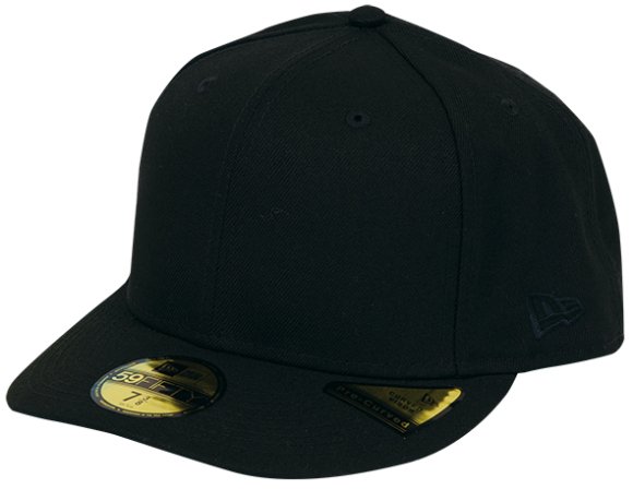 NEW ERA ニューエラ Basic Pre-Curved 59FIFTY（カラー【BB】ブラック