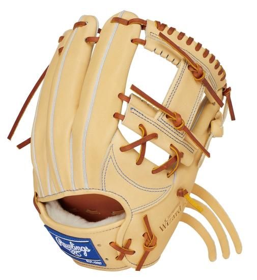 Rawlings ローリングス　　当店舗展示品のため訳あり　硬式グラブ（内野手用）プロプリウィザード  N52-Gキャメル（カラー【GCAM】ゴールドキャメル） - スポーツ用品の総合通販　オーゾネ