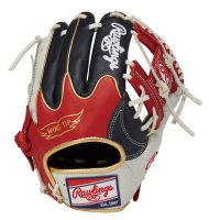 <img class='new_mark_img1' src='https://img.shop-pro.jp/img/new/icons15.gif' style='border:none;display:inline;margin:0px;padding:0px;width:auto;' />Rawlings ローリングス　　当店舗展示品のため訳あり　軟式グラブ HOH　MLB COLOR SYNC [内野手用] （カラー【N-SC】ネイビー/スカーレット）