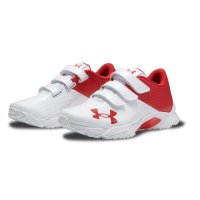 <img class='new_mark_img1' src='https://img.shop-pro.jp/img/new/icons15.gif' style='border:none;display:inline;margin:0px;padding:0px;width:auto;' />UNDER ARMOUR アンダーアーマー　トレーニングシューズ JR（カラー【101】ホワイト×レッド）